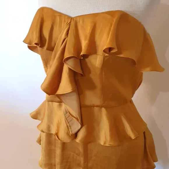 Bardot Size 14 Strapless Top - Picture 3 of 6